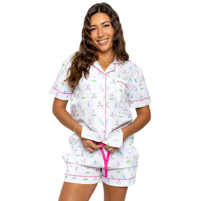 Sant and Abel Women's Golf Short PJ Set