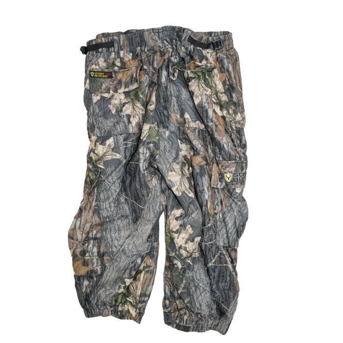 Scent Blocker Mossy Oak Hunting Trousers - Large - Army & Outdoors - Combat Trousers