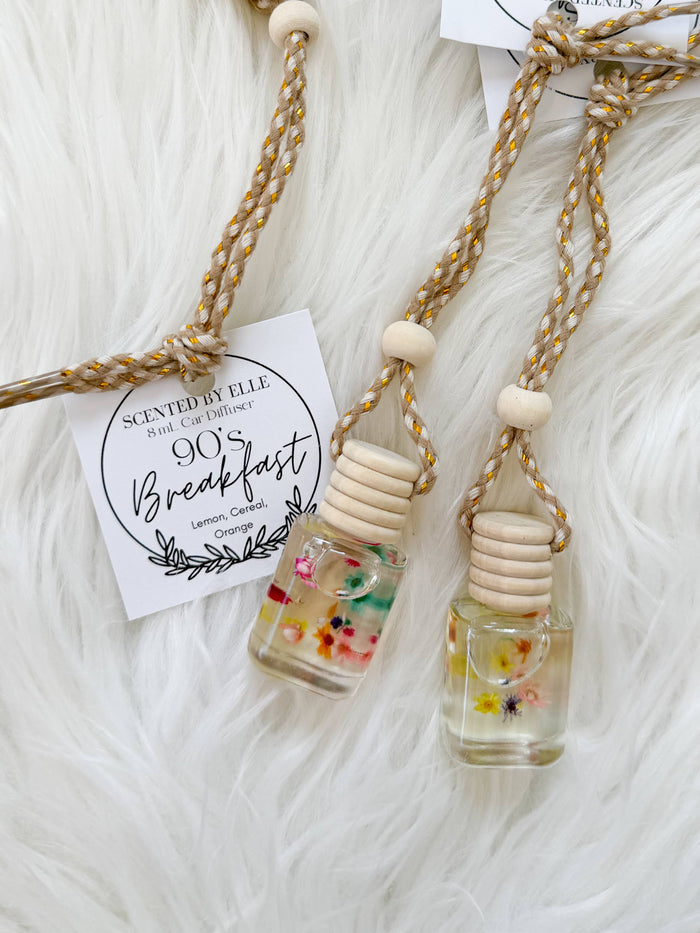 Scented By Elle - 90’s Breakfast Car Diffuser (Fruity Cereal Scent)