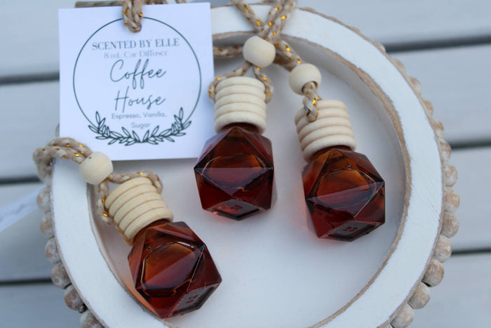 Scented By Elle - Coffee House Car Diffuser (Best Seller)