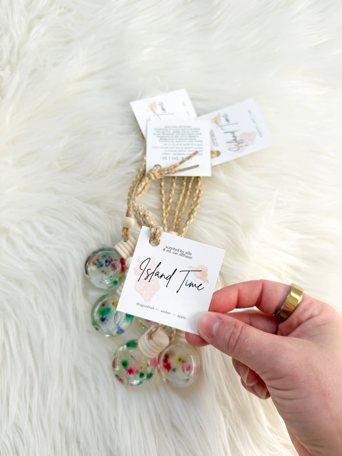 Scented By Elle - Island Time Car Diffuser