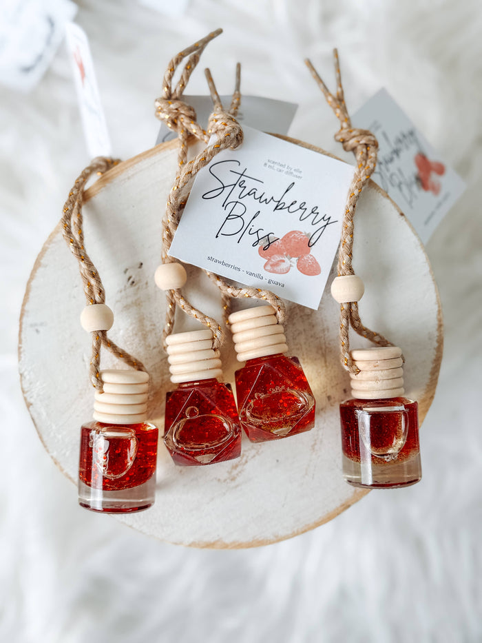Scented By Elle - Strawberry Bliss Car Diffuser