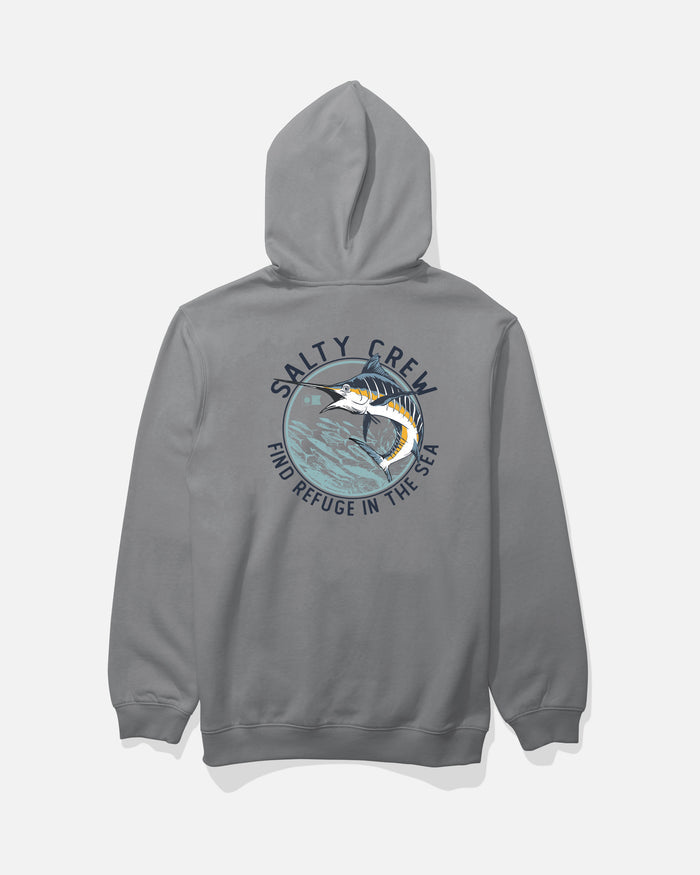 Schooled Fleece - Shark Skin