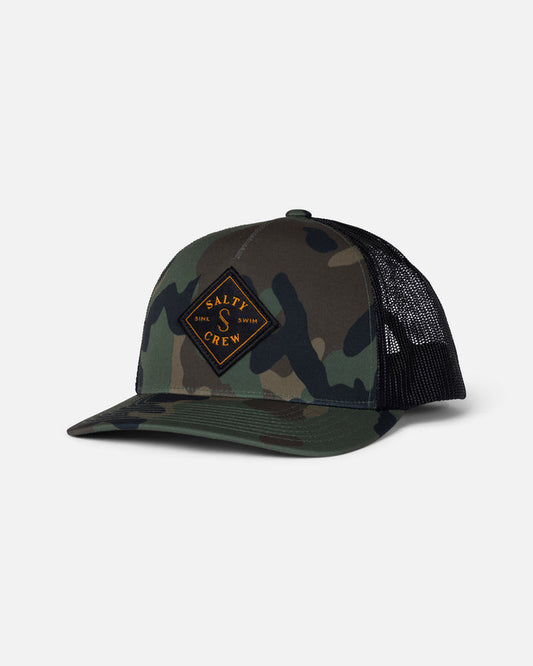 Sea Line Retro Trucker - Camo Black