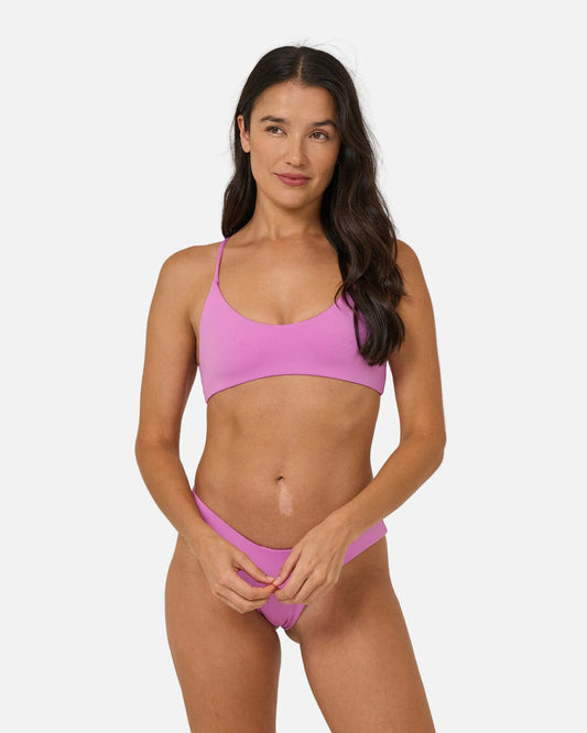 Seafarer Solids Bralette Top - Violet
