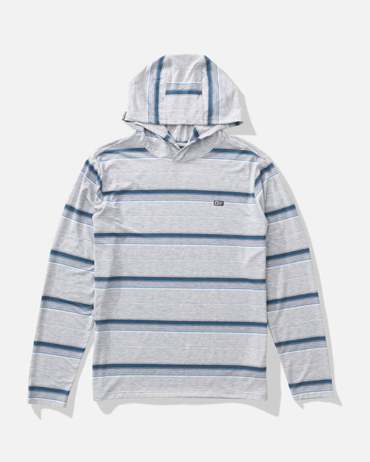 Seaway Uv Hoodie - Light Grey