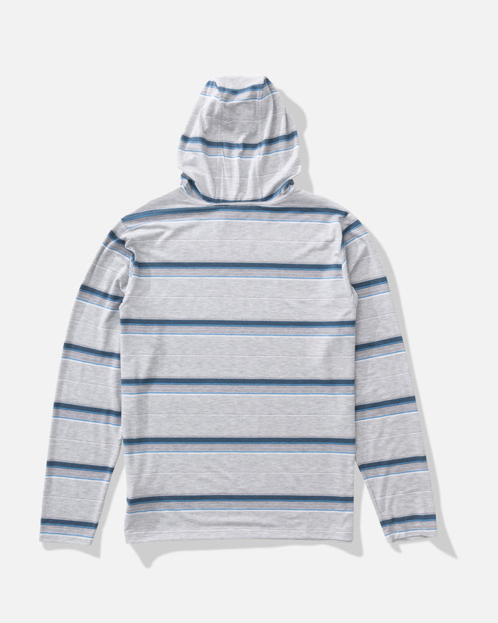 Seaway Uv Hoodie - Light Grey