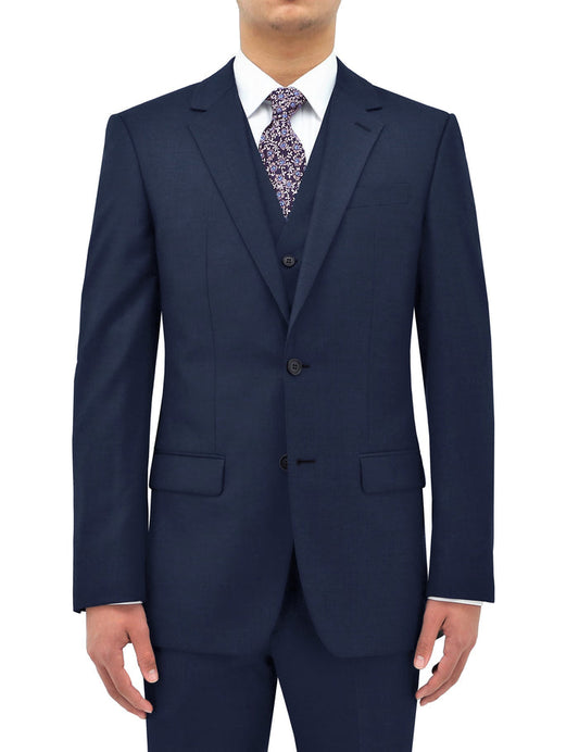 Shape 106 Royal Blue Australian Merino Wool Suit Jacket