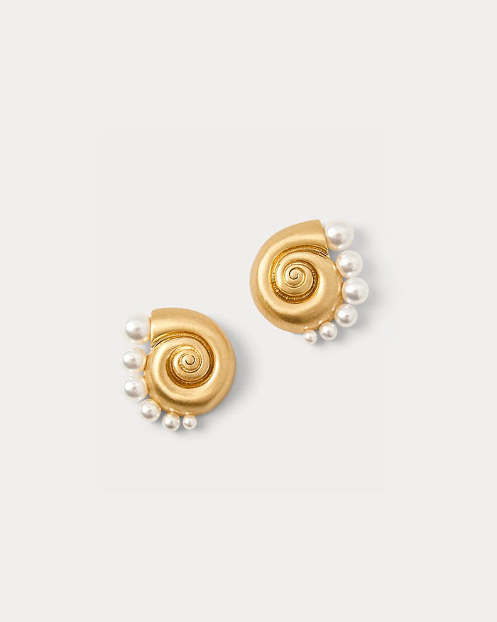Lilly Pulitzer - Ship To Shore Stud Earrings - Gold Metallic