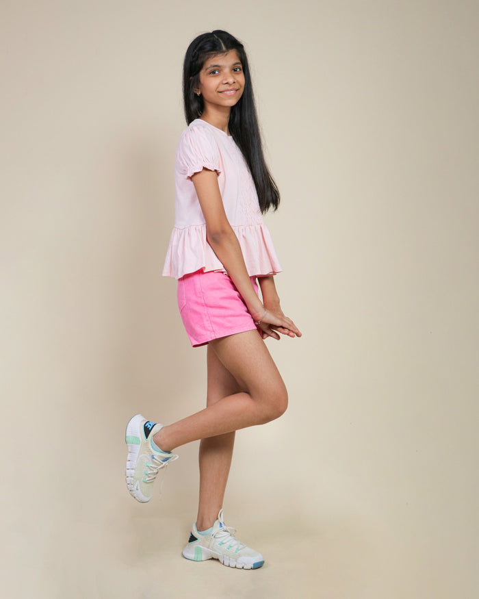 All Day Comfort Timeless Style Shorts and Top-Tweeny Mini