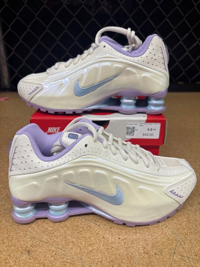 Nike Shox Cream GS 4.5 New - Sneakers - Jawns on Fire Sneakers & Shoes