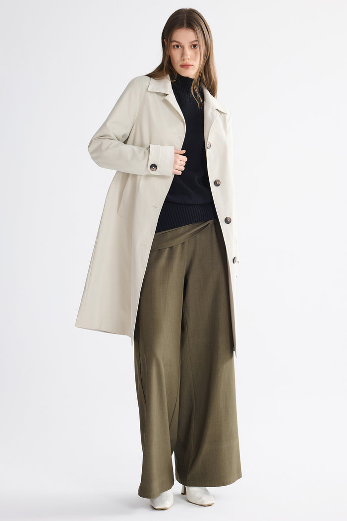 No Hood / Beige / XS