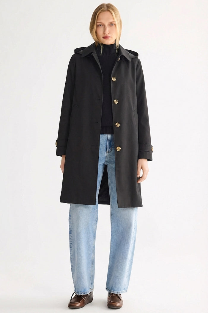 Detachable Hood / Black / XS
