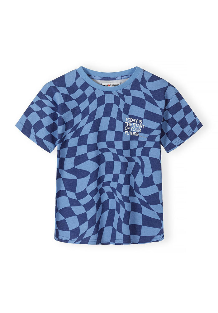 T-Shirts 5-Pack Skate Graphics Short Sleeve Blues - 4