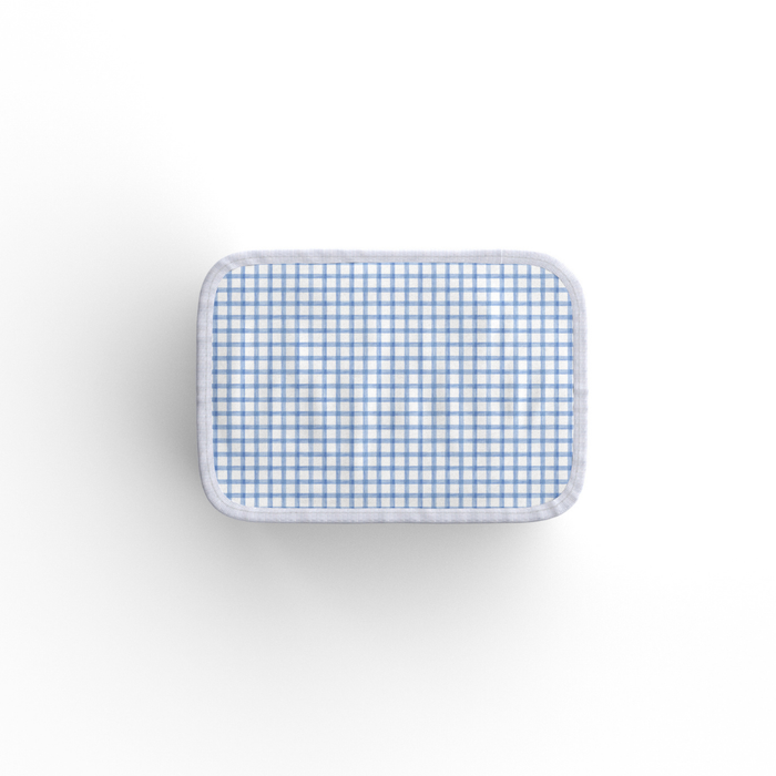 No Embroidery / Picnic in Blue