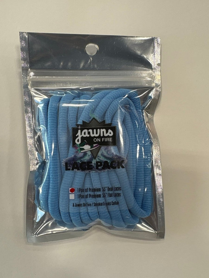 Sneaker Freak Round Laces - Carolina Blue - Accessory - Jawns on Fire Sneakers & Shoes