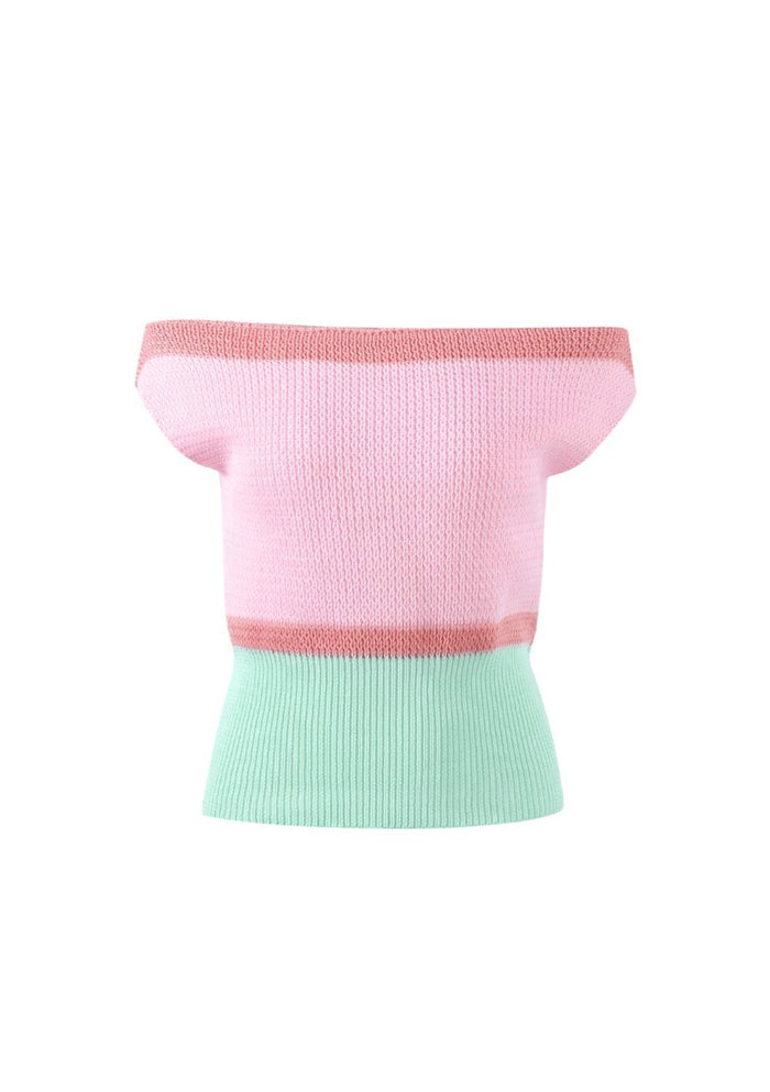 Sorbet Off-The-Shoulder Top