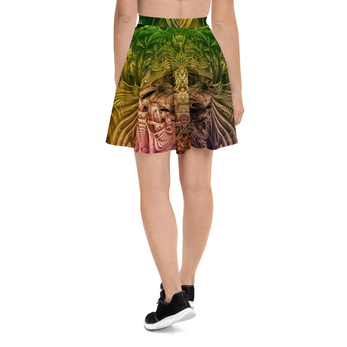 Spectral Evidence Skater Skirt