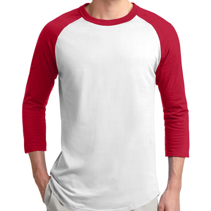 WHITE / RED