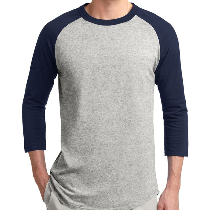 HEATHER GREY / NAVY