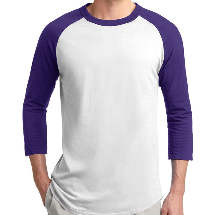 WHITE / PURPLE