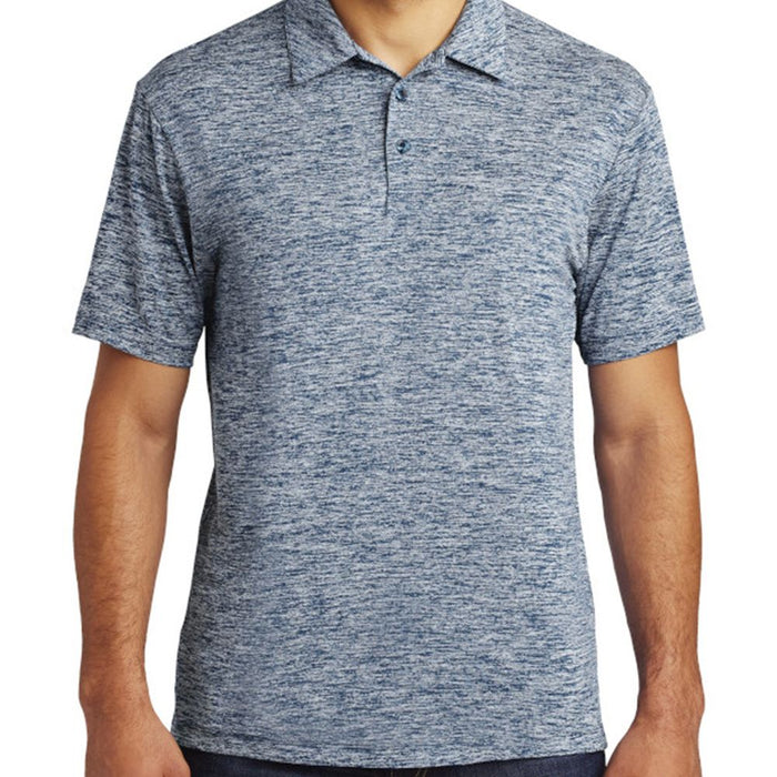 Sport-Tek PosiCharge Electric Heather Polo