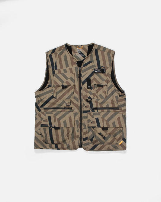 Stream Tech Vest - Khaki Dazzle