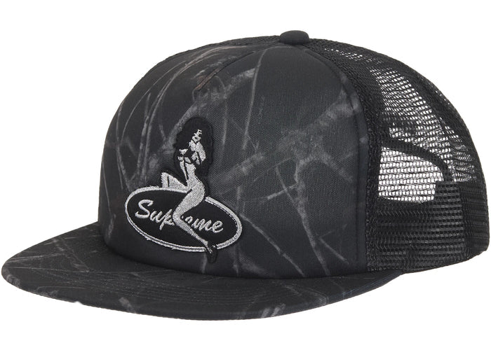 Supreme Pinup Mesh Back 5-Panel Black Camo