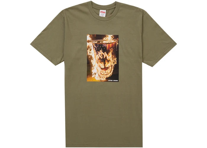 Supreme Spitfire Flag Tee Olive