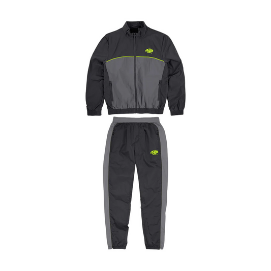 Syna World Shellsuit Black/Grey/Volt