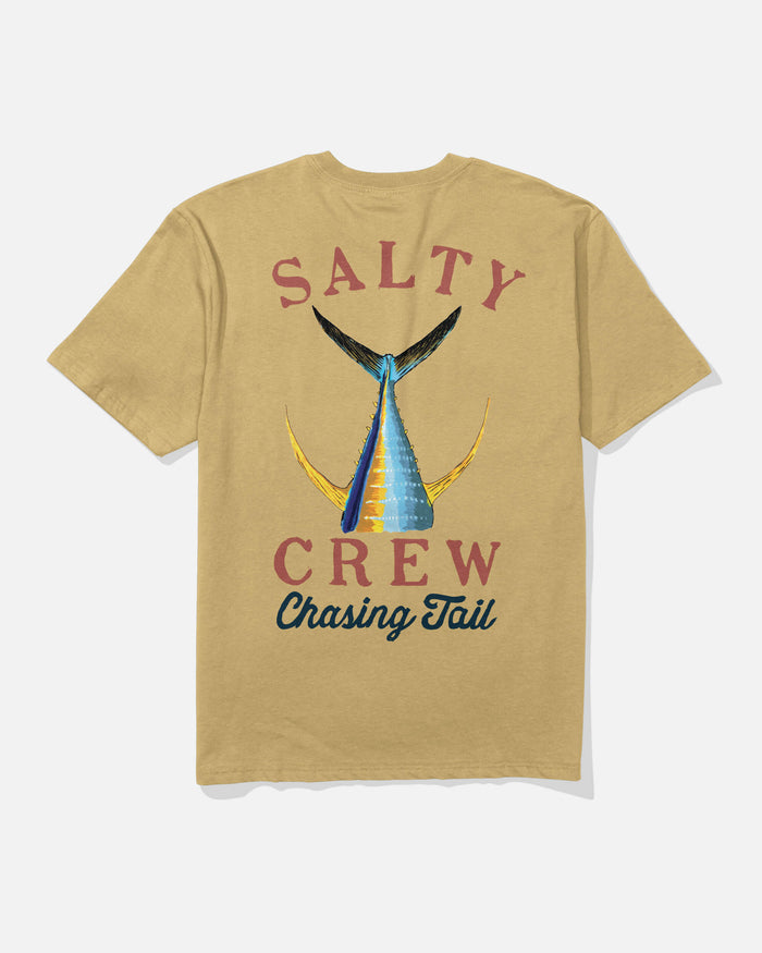 Tailed S/S Tee - Mineral Yellow