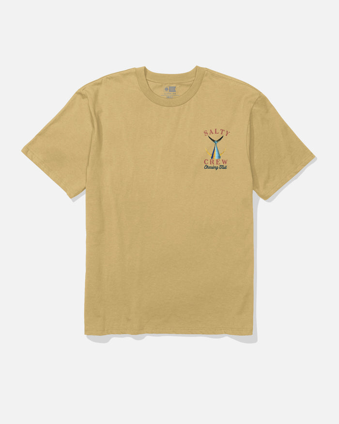 Tailed S/S Tee - Mineral Yellow