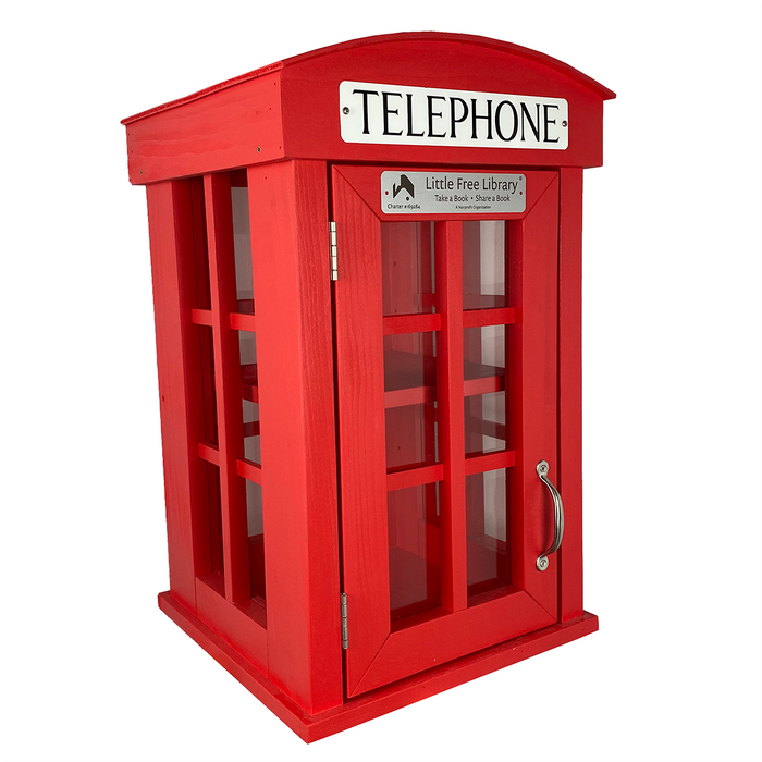 Telephone Booth Little Free Library