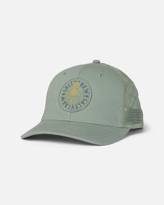 Tentacles Retro Trucker - Mineral Teal