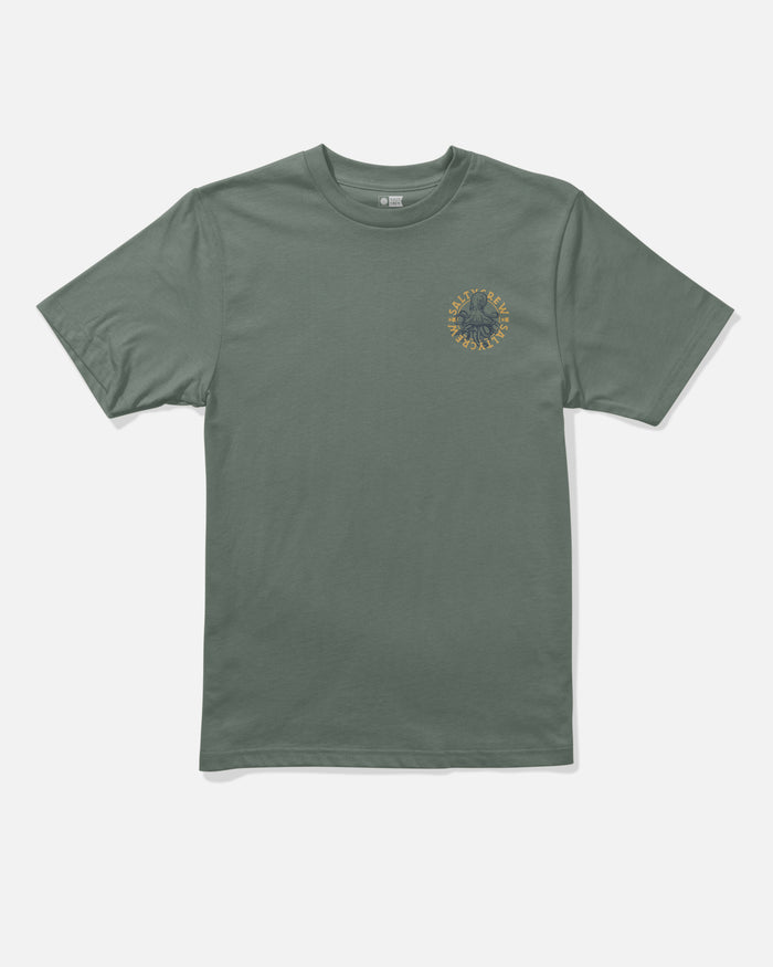 Tentacles  S/S Tee Kids - Laurel Wreath