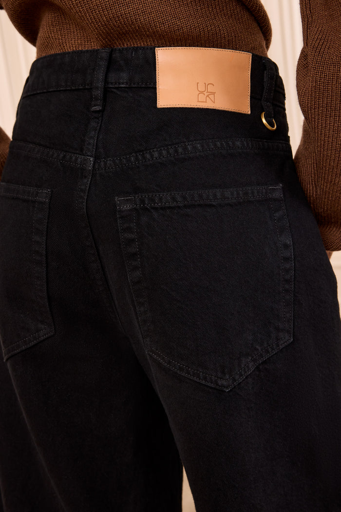 The Rowan Denim Culotte - Noir