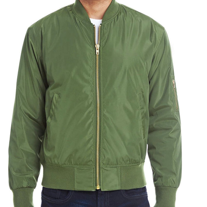 Threadfast Apparel Unisex Bomber Jacket