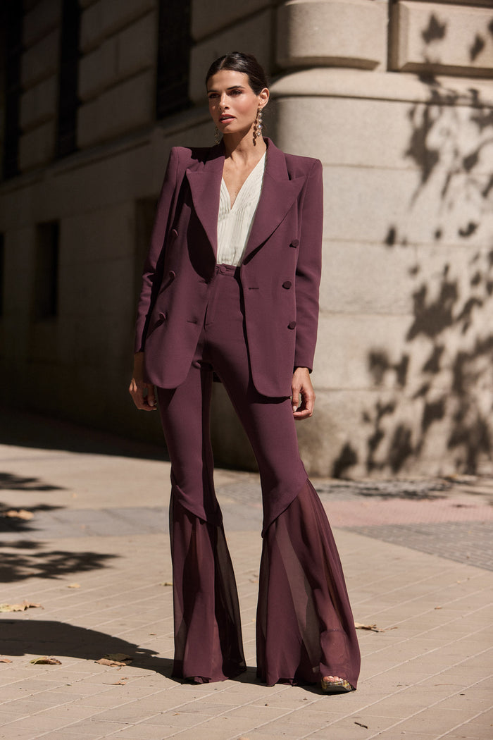 Top Cela Marfil de tirantes fluido de Lady Pipa para invitada y eventos.