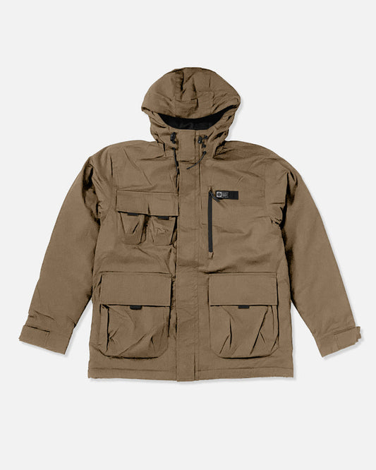 Torent Tech Jacket - Khaki Dazzle