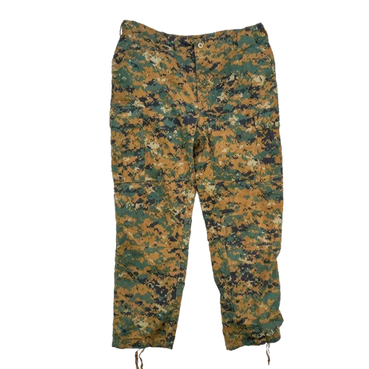 Tru-Spec Woodland Digital BDU Trousers - Large Regular - Tru-Spec - Combat Trousers