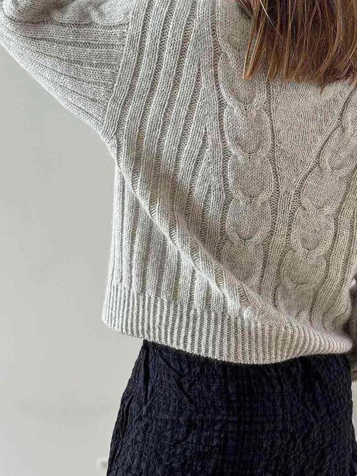 Tulip Loop Sweater by Other Loops, No 3 + silk mohair yarn kit (ex pattern)