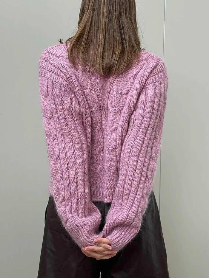 Tulip Loop Sweater by Other Loops, No 3 + silk mohair yarn kit (ex pattern)