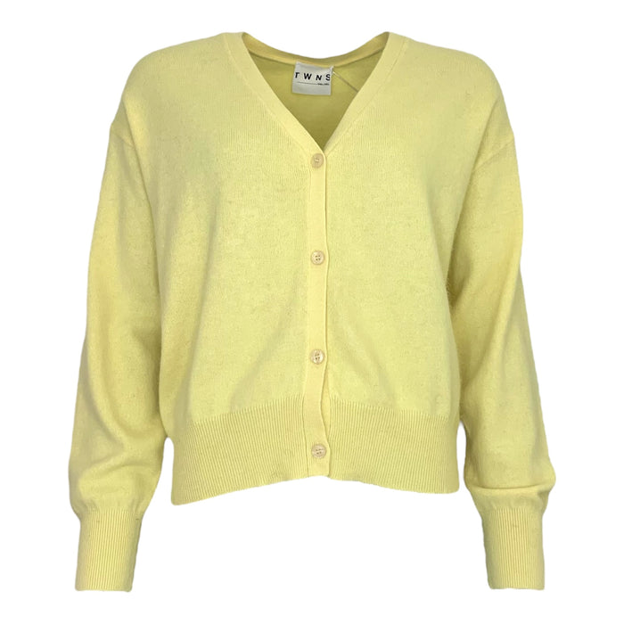 TWNS the label cardigan Aspen knitted long-sleeved v-neck buttoned