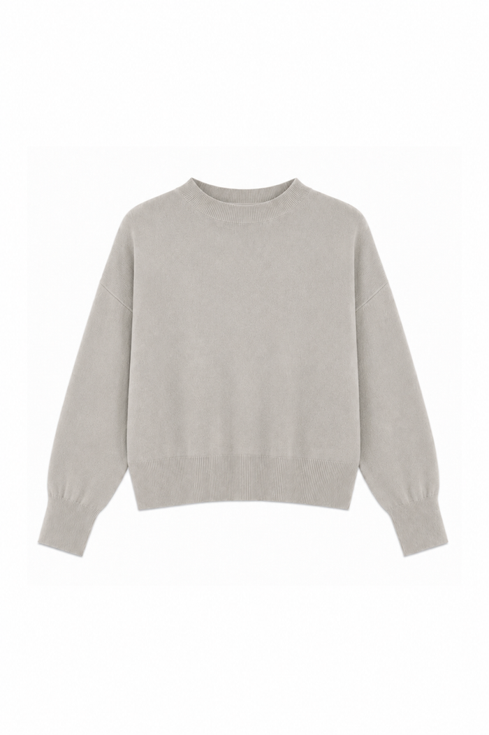 TWNS the label Denver knitted pullover long-sleeved round-neck without slits