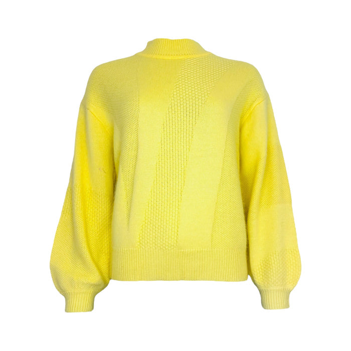 TWNS the label knitted pullover Carson long sleeves high neck with relief details