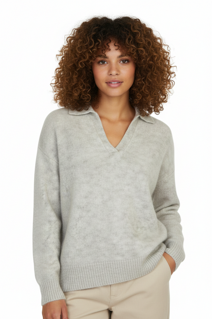 TWNS the label Sparks knitwear pullover long sleeved polo neck