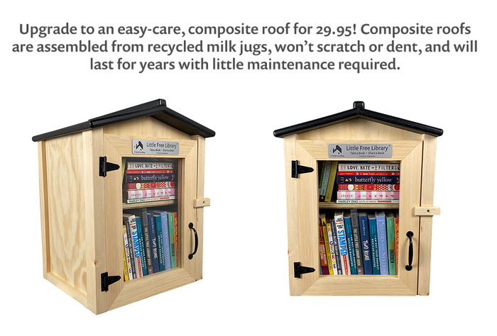 Two Story Book Nook Unfinished Little Free Library