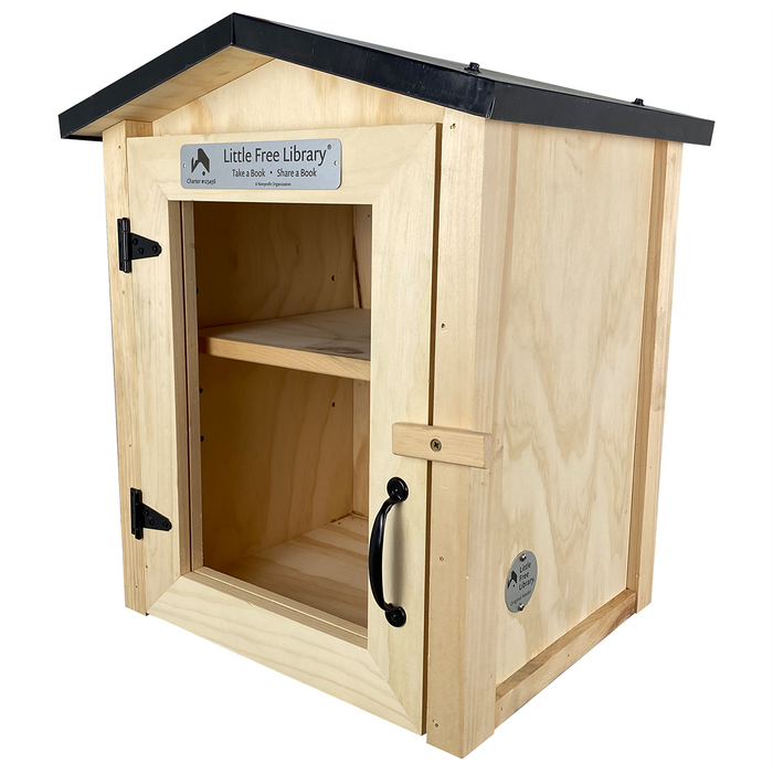 Two Story Book Nook Unfinished Little Free Library