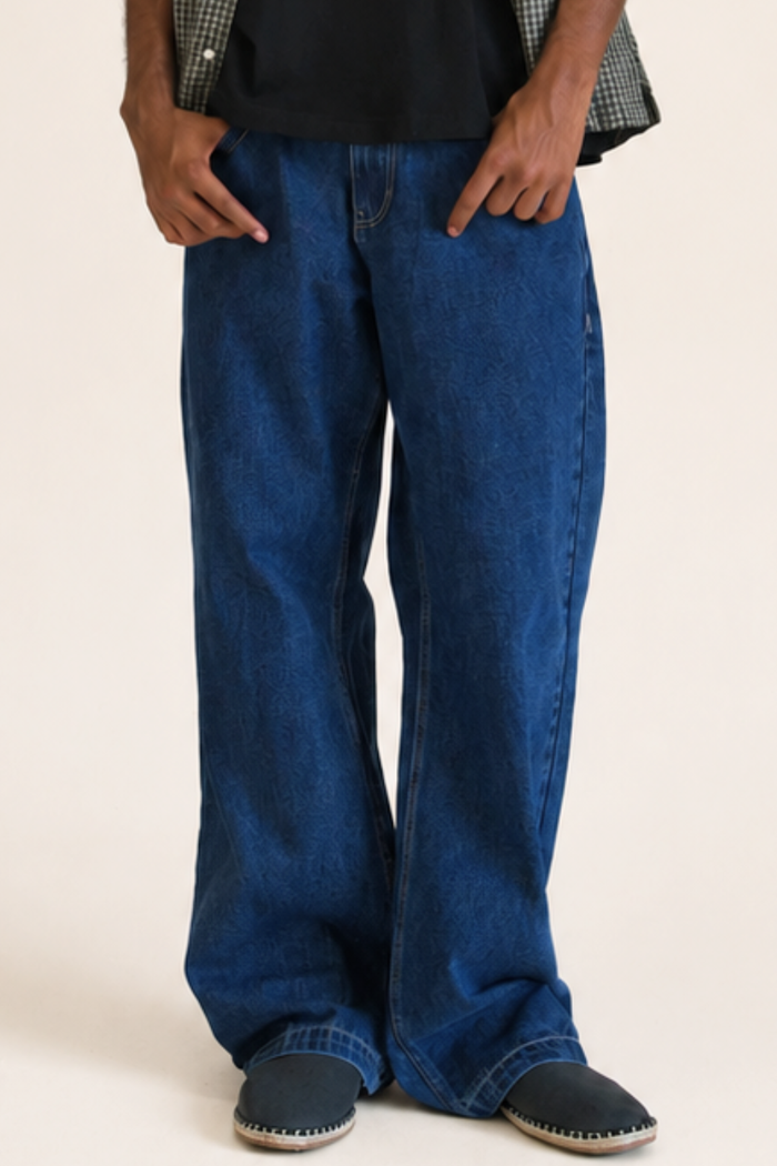 Ultra Baggy Y2K Denim Jeans Victorious