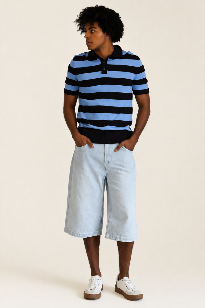 Ultra Baggy Y2K Denim Jorts G-Style USA